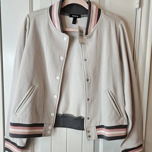 NWT Torrid Varsity Jacket 0